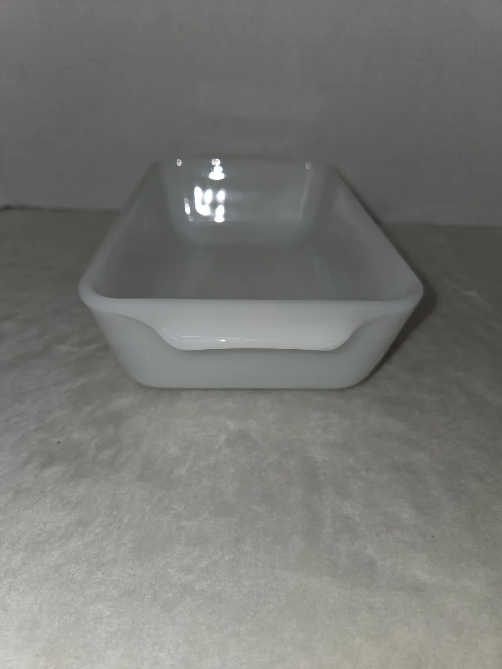 Vintage  Fire King Candle Glow 441 Rectangle Loaf Baking Casserole Dish 1 Qt.